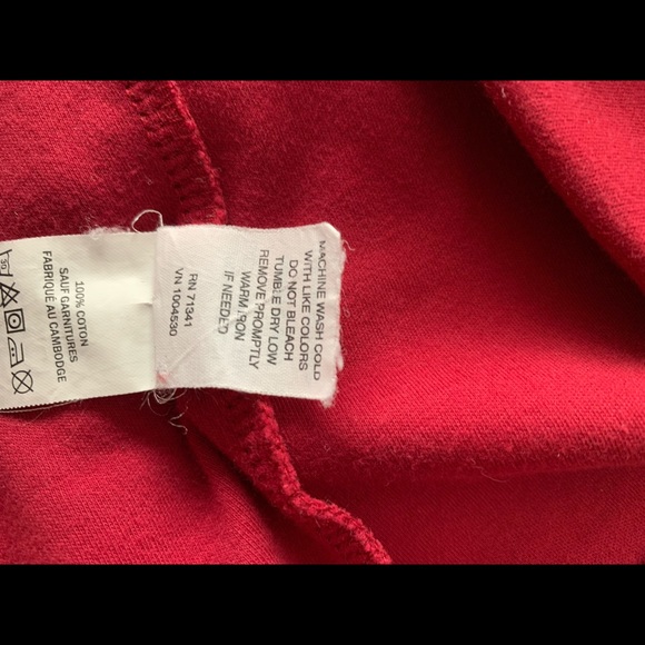 L.L. Bean L Petite Raspberry Mockneck Top - Picture 6 of 7